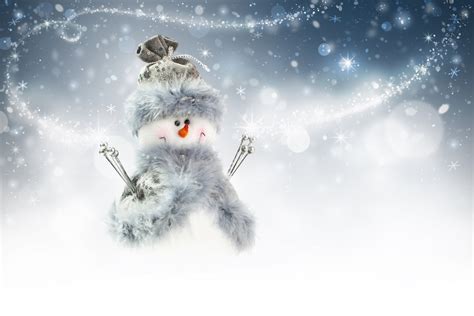 Winter Snowman Wallpaper Wallpapersafari