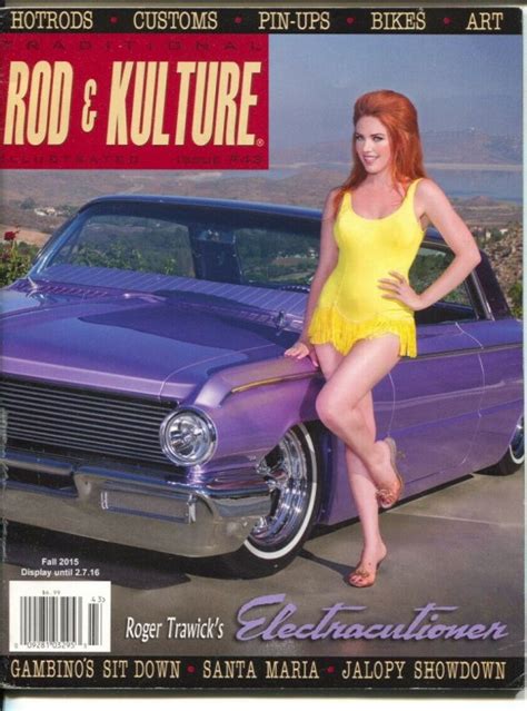 Traditional Rod And Kulture Illustrated 43 Fall 2015 Hot Rods Pin Up Girls Vin Comic