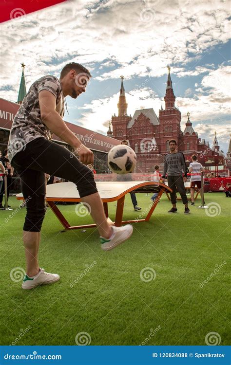 Moscow World Cup Fifa 2018 Editorial Stock Photo Image Of Player