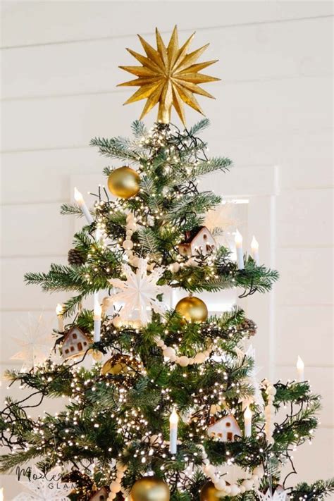 My Scandinavian Inspired Christmas Tree Modern Glam