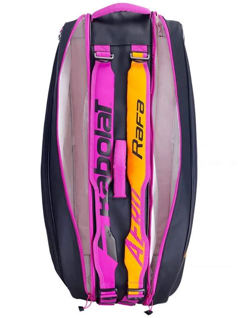 Babolat Pure Aero Rafa 6 Racquet Tennis Bag Serving Aces