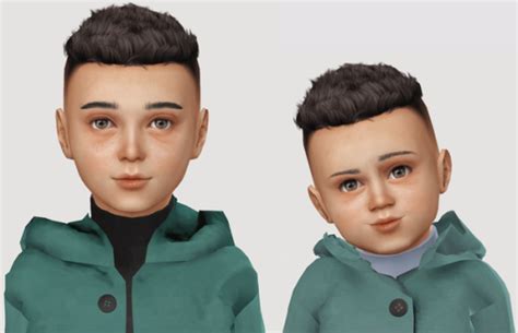 Fabienne Kids Hairstyles Boys Boy Hairstyles Sims 4 C