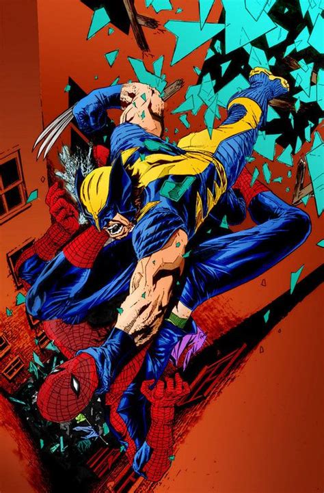 Wolverine Vs Spider Man By Jim Cheung Comic Heroes Marvel Heroes