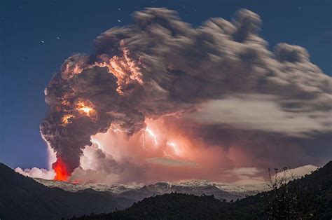 Incroyables Les Images Dune Éruption Volcanique Coq Média