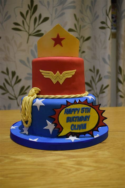 Wonder Woman Birthday Cake Marvel Birthday Cake Wonder Woman