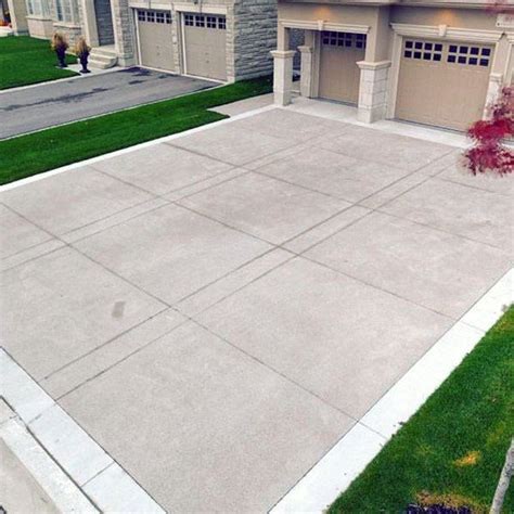 46 Concrete Driveway Ideas For Better Curb Appeal