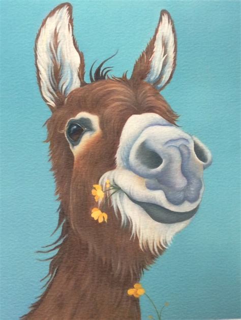 17 Best Images About Donkey Paintings On Pinterest Twin Swords And