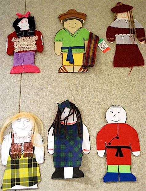 Make Multicultural Paper Dolls