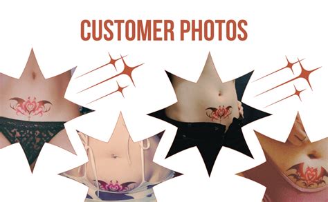 Amazon Com Kawaii Sexy Succubus Womb Temporary Tattoos D Beauty Personal Care