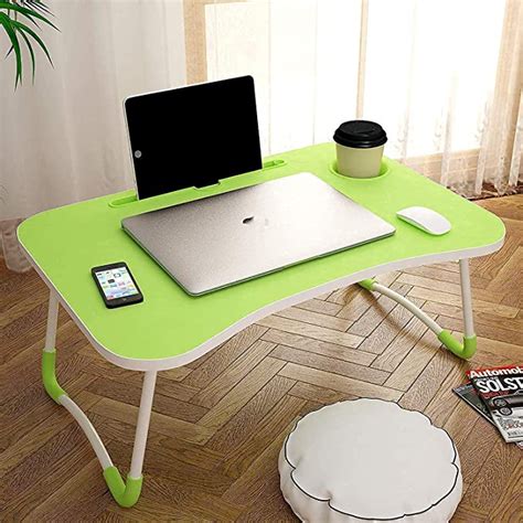Oram Wood Smart Multipurpose Foldable Laptop Table With Cup Holder