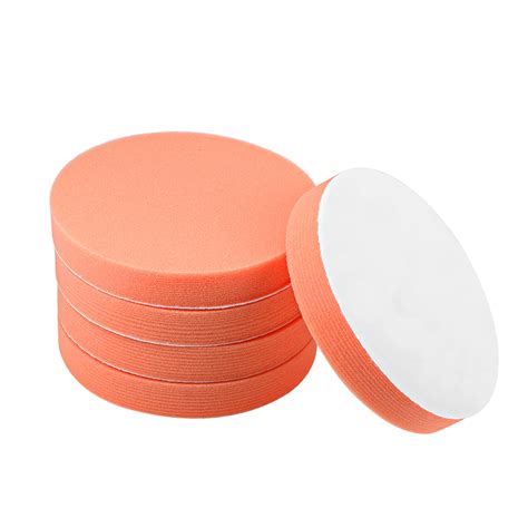 6 Buffing Sponge Pads Drill Polishing Buffer Pad Disc Hook And Loop