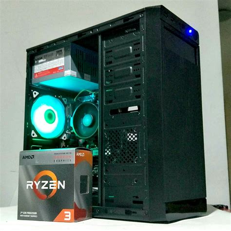 Looking for custom build pc gaming and streaming build pc? NEW YEAR SALE CHEAP GAMING PC 3200G VEGA 8 400GB SSD 8GB ...