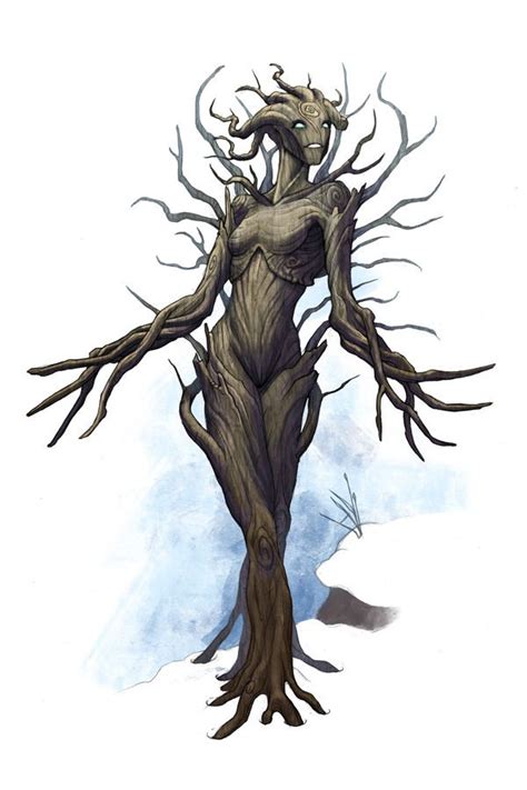 Wood Elemental Fantasy Monster Plant Monster Tree Monster