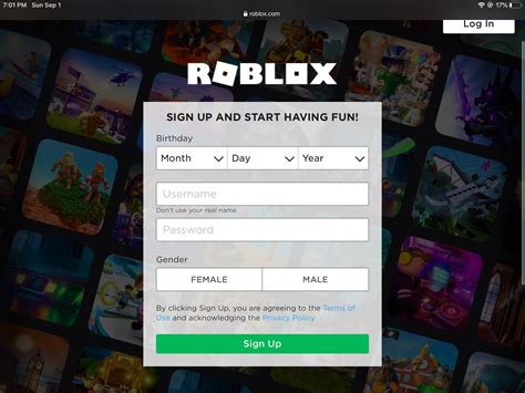 Roblox Changed The Signup Page What Do You All Think Of It Rroblox
