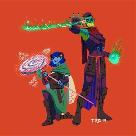 No Spoilers Jester And Fjord By Me Penxink Rcriticalrole