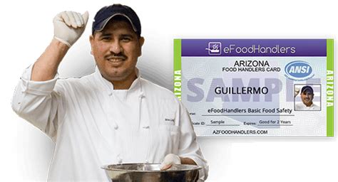 This information may include content specified by state or local regulations. CALIFORNIA - How to get your Arizona Food Handlers Card