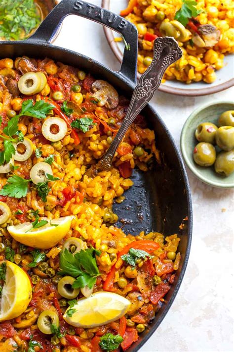 Authentic Spanish Vegetarian Paella Recipe Home Alqu
