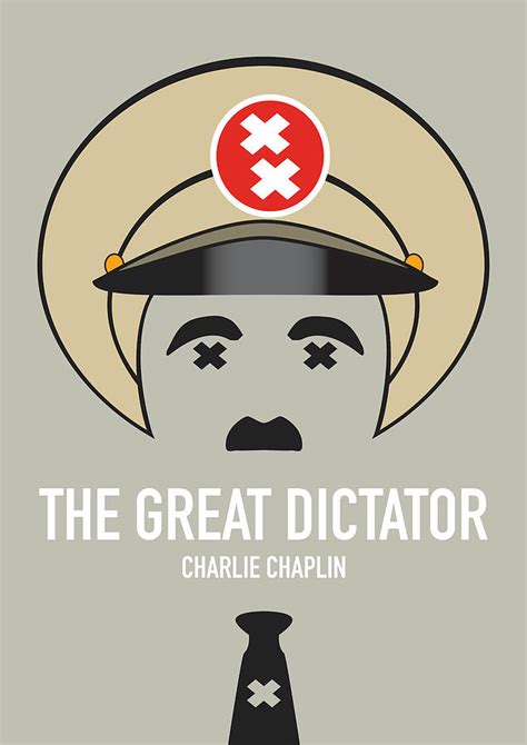 The Great Dictator Alternative Movie Poster Digital Art By Movie