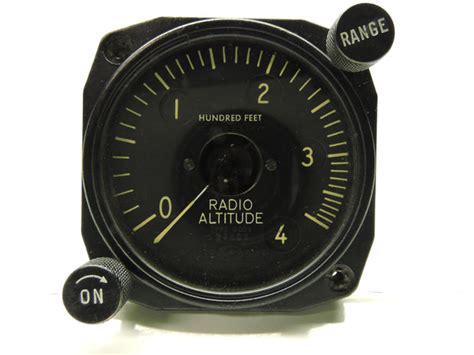 Radio Altitude Indicator Altimeter Id 14arn 1 For Radio Set Anapn
