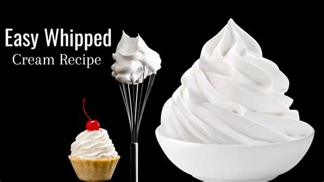 Stabilized Whipped Cream Easy Recipes 2 Methods Whipped Cream