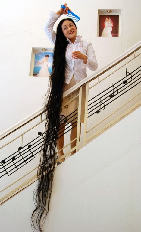 That is why we took the matter into our hands and made this compilation! Chinese Rapunzel's 16 Foot Record Hair