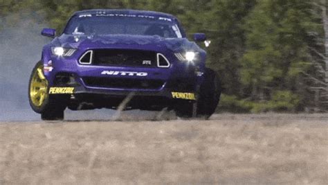 This Purple Ford Mustang Is The Ultimate Drift Car Carscoops Ford