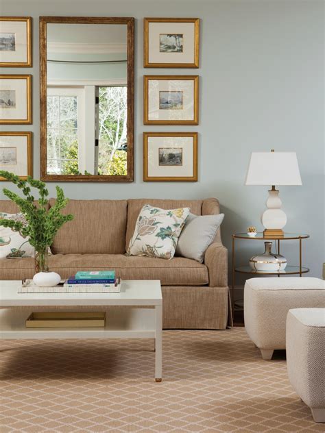 Light Blue Living Room Is Airy Cozy Hgtv