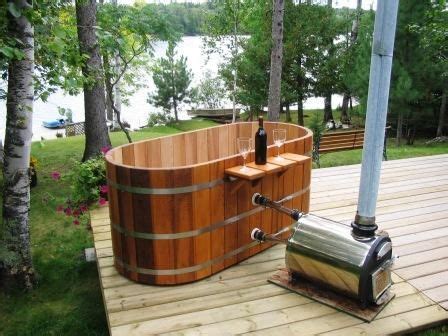 Original hinoki wood japanese bath tubs for soaking and aromatherapy. Indoor & Outdoor DIY Sauna Kits in 2020 | Outdoor tub ...