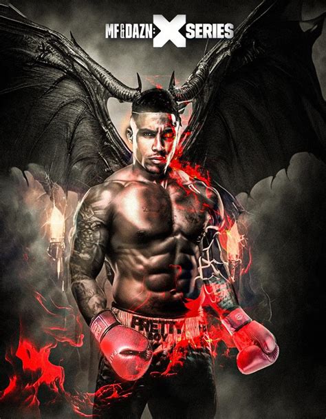 Anthony Taylor Poster For Misfits Boxing Prime Card Raluposters