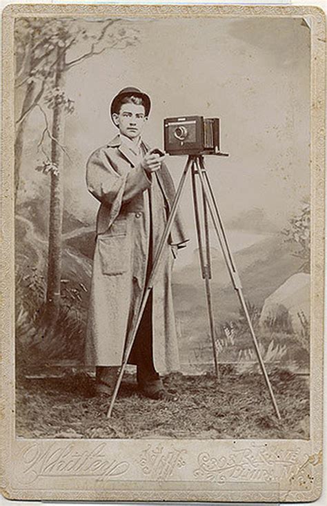 Interesting Vintage Photographs Of Photographers Posing With Their