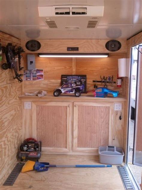 Loading Enclosed Trailers Motorcycle Trailer Trailer Storage