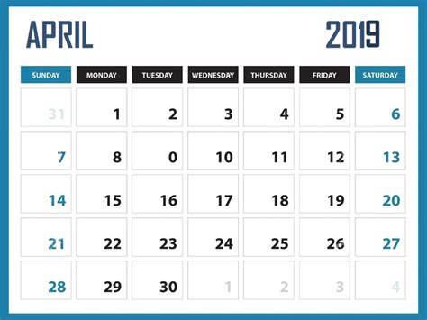 Download High Quality April Clipart Calendar Transparent Png Images