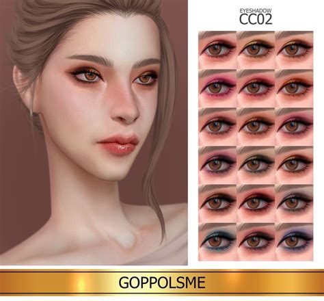 Goppols Me Gpme Gold Eyeshadow Cc 02 Download At Goppolsme Sims