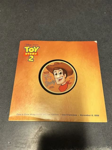 Disney Pixar Toy Story 2 Cast And Crew Movie Film Score Soundtrack Cd