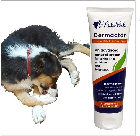 Petnat Dermacton Cream For Itchy Dogs Professionally Recommended For