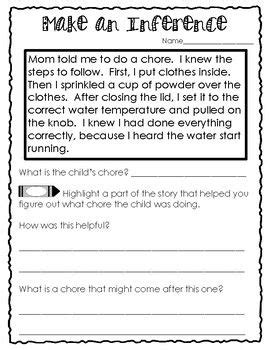 Inference questions in the sat® reading section focus on your ability to take what you have read in a passage, paragraph, or line and draw conclusions. BEST SELLER! Make teaching inferencing fun with my best ...