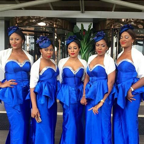 Vestido Com Jaqueta De Sereia 2017 Babados Cerimônia De Casamento Nigeriano Africano Maid Of