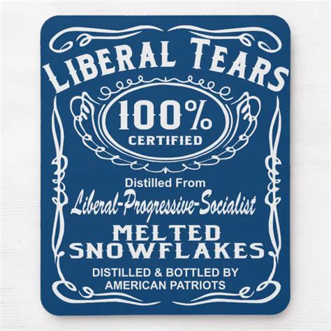 Liberal Tears From Melted Snowflakes Mouse Pad Zazzle