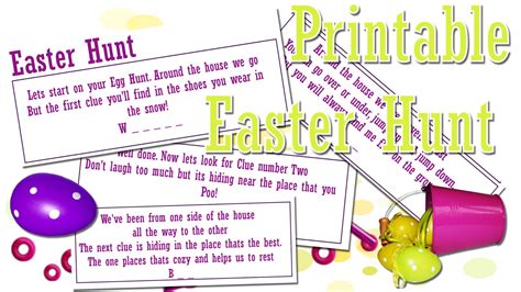 Others, however, are hard and may require you to be a math whiz. This is me Sarah mum of 3: Fun Easter Egg Hunt - Print out!