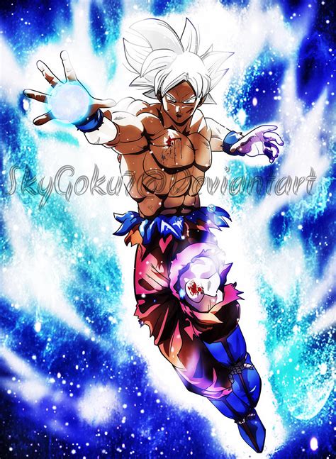 Goku Mastered Ultra Instinct Migatte No Gokui By Skygoku7 On Deviantart
