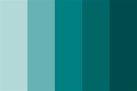 Teal Color Palette Color Schemes Colour Palettes Color Palate Color ...