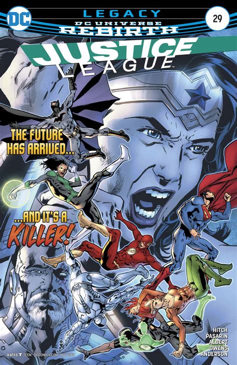 Dc Comics Rebirth And Justice League 29 Spoilers Futures Jr Justice