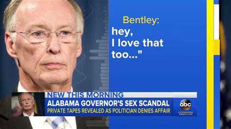 alabama governor sex scandal private tapes revealed youtube