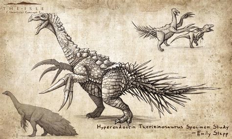 Hyperendocrin Therizinosaurus By Emilystepp On Deviantart