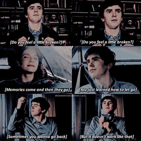 Why were you rude to me when we first met, then nicer to me the second time we. Can he please just be happy... like really | Good doctor ...