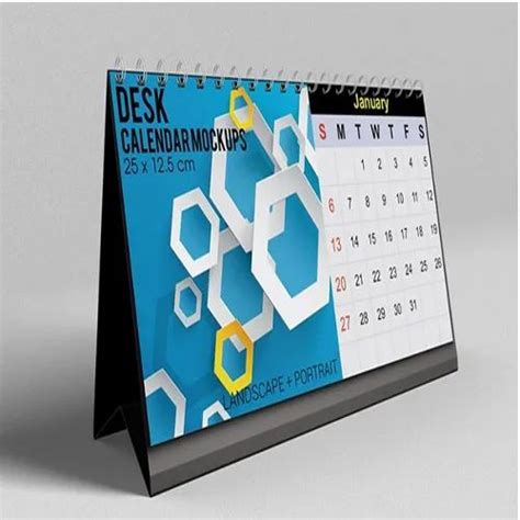 Paper Table Top Calendar Printing Service In Pan India Id 24962844148