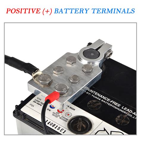 Car audio side post battery terminals. 4 Spot & 6 Spot Car Audio Battery Terminal Fit Standard ...