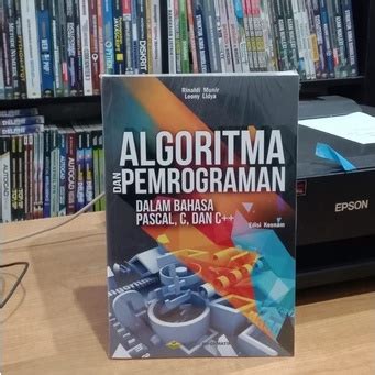 Jual Buku Algoritma Pemrograman Dalam Bahasa Pascal C C Edisi
