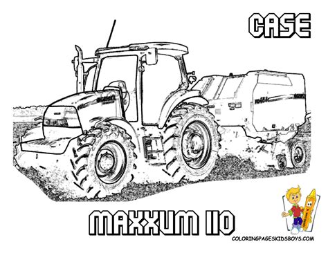 Tractor Coloring Pages Free Case Ih Coloring Pages