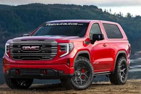 Report You Can Buy A New Two Door Gmc Full Size Blazer Suv